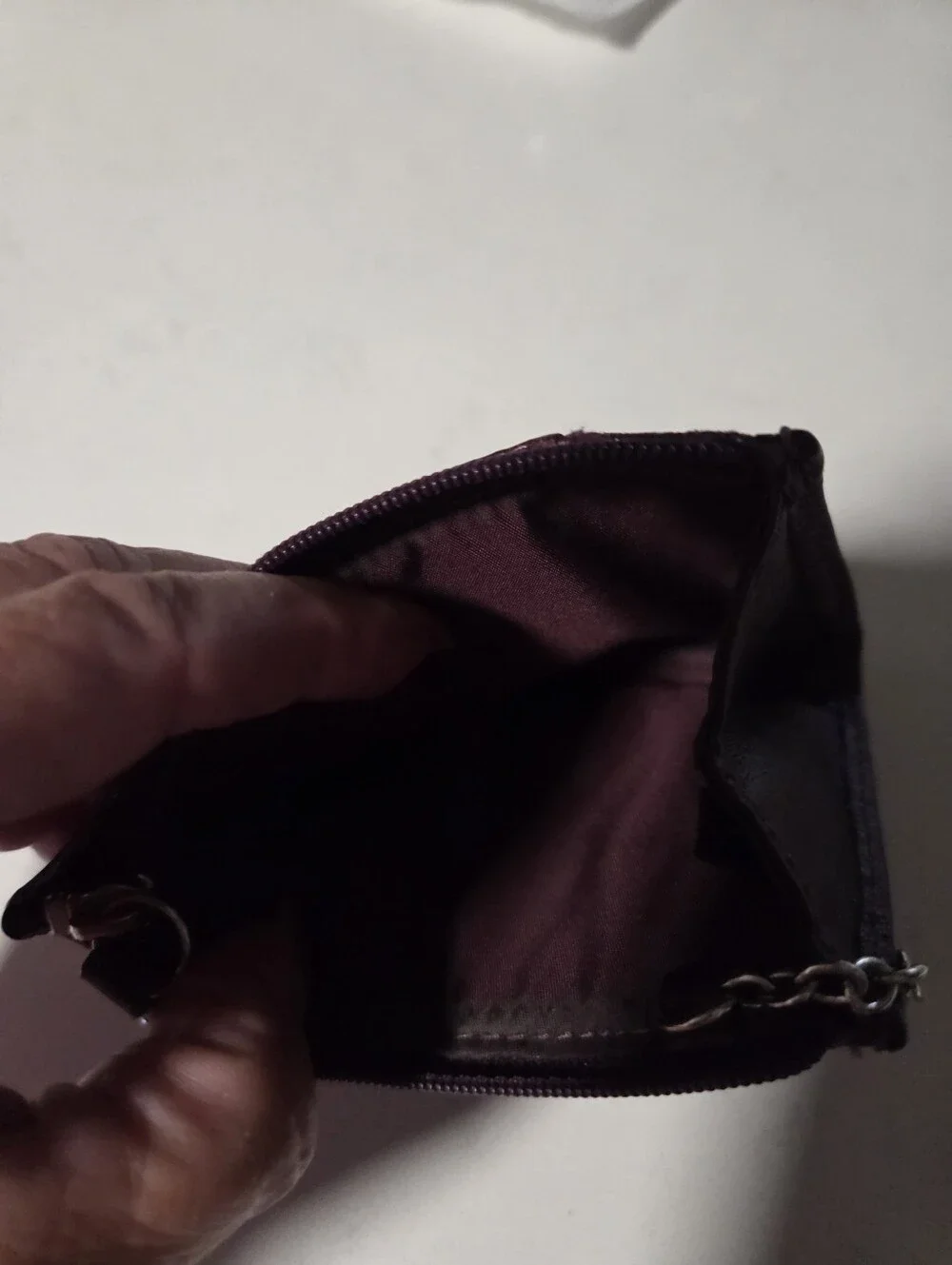 EUC Coach Credit Card Holder With Key Chain.